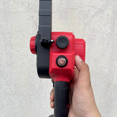 [KÈM XÍCH THAY THẾ] Thân Máy Cưa Xích 8 inch Chân Pin Phổ Thông M21, Động Cơ Không Chổi Than