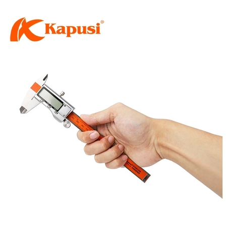 Thước Kẹp Điện Tử Cao Cấp KAPUSI K-2910, Thước Cạp Điện Tử Kỹ Thuật Số Độ Chính Xác Cực Cao Thân Làm Bằng Thép 0-150mm