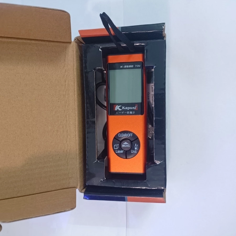 Thước Đo Khoảng Cách Laser Kapusi K-2580 Đo Góc, Đo Xa Chính Xác, Cảm Biến Thông Minh
