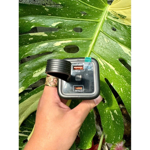 Box Sạc Dự Phòng 4 Cell Pin 21700 Nhôm, Vỏ Sạc Dự Phòng 4 Cell Pin, full phụ kiện KHÔNG KÈM PIN