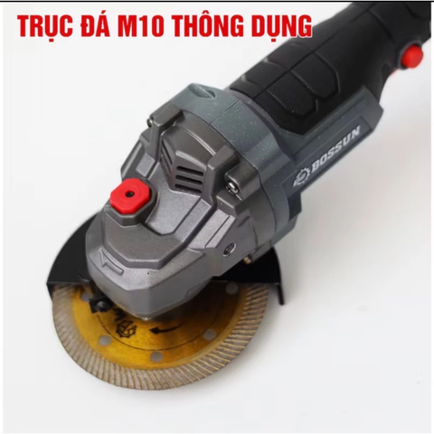 [TẶNG 1 LƯỠI CẮT ĐA NĂNG] Thân Máy mài pin BOSSUN M21B-AG100PRO-Màu Xám, 3 Tốc độ, Tự Ngắt Khi Gặp Sự Cố