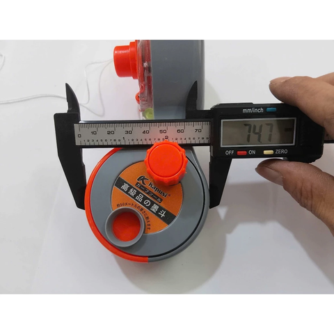 Dụng Cụ Búng Mực 50m KAPUSI Japan Kèm Hộp Mực, Bút Chì, Bật Mực Tự Động Kapusi K-2566