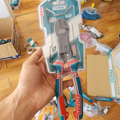 Kềm Cắt Trợ Lực 65% TOTAL 8 inch THTC530806 200MM, 9 inch THTC530906 228MM, Kìm Trợ Lực Tay Cầm Bọc Nhựa