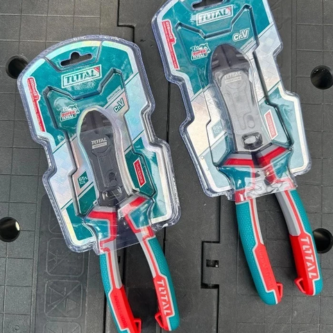 Kềm Cắt Trợ Lực 65% TOTAL 8 inch THTC530806 200MM, 9 inch THTC530906 228MM, Kìm Trợ Lực Tay Cầm Bọc Nhựa