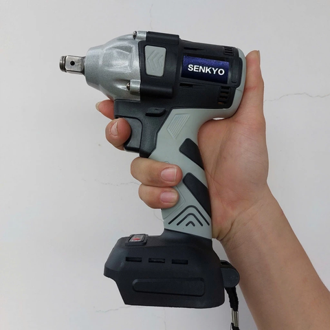 Máy Siết Bulong, Máy Bắn Vít SENKYO Lõi Đồng, Không Chổi Than Đầu 1/2 Máy Dùng Chân Pin Phổ Thông Bảo Hành 6 Tháng
