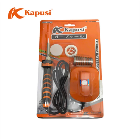 Mỏ Hàn Thiếc KAPUSI K-9028 Dùng Pin Chân Phổ Thông Công Suất 60W Làm Nóng Nhanh Từ 15-20 Giây