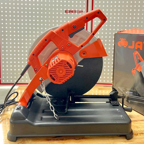 [KÈM BAO TAY+ BAO RỌC GIẤY] Máy Cắt Bàn JAVA JVC355-23E, Máy Cắt Sắt 355mm Công Suất 2300W Chính Hãng Cắt Êm Không Lắc