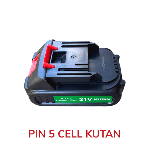 Pin 5 Cell Chân Phổ Thông M21 BOSHUN, KUTAN, Pin 21V Dùng Cho Máy Khoan, Máy Chuyên Vít,...
