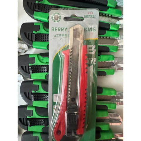 COMBO 2 Dao Rọc Giấy Cắt Giấy Rọc Bìa Tiện Dụng Size Lớn Dụng Cụ Học Tập Văn Phòng Phẩm 18mm