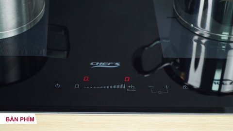 Bếp từ đôi Chef's EH-DIH328 - Linh kiện E.G.O chính hãng