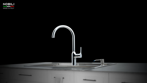 Vòi rửa bát Nobili Ring NB132 - Cao 445mm | Nhập khẩu 100% Ý