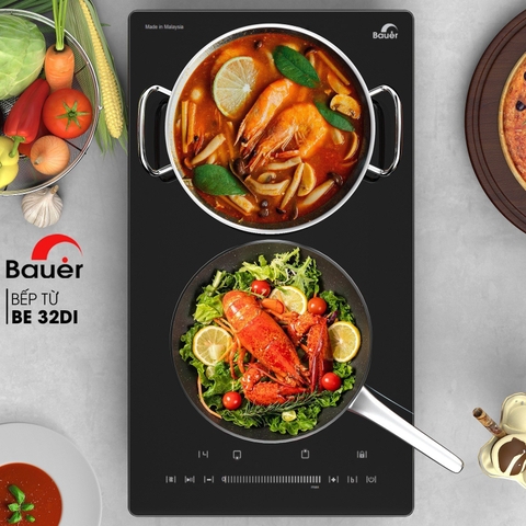 Bếp từ Domino Bauer BE 32DI nhập Malaysia - Inverter
