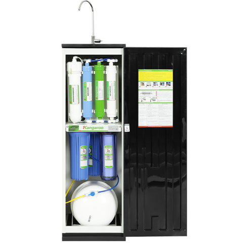Máy Lọc Nước Kangaroo KG116i – 10 Lõi Lọc RO Vortex, Tủ Slim Hiện Đại