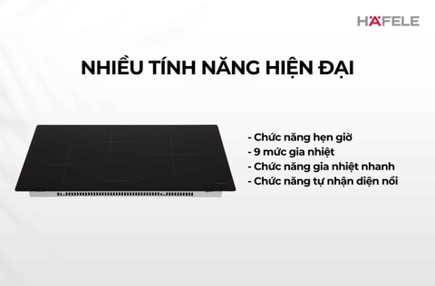 Bếp từ 3 vùng nấu Hafele HC-I773D - 536.01.905