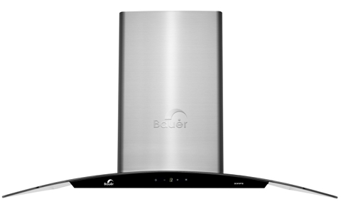Máy Hút Mùi Bauer BCN70PTB - Kính cong Inox cao cấp