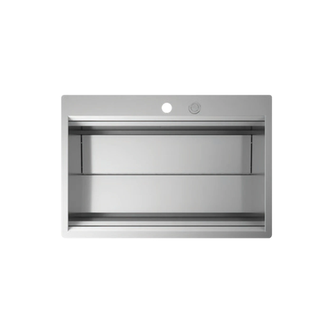 Chậu rửa bát Artinox Mose NA808 - Thiết kế giấu hố rác, Nhập khẩu Ý