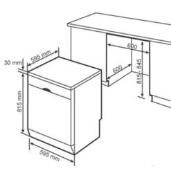 Máy rửa bát Bosch SMS4EMI06E Series 4 nhập Ba Lan - Sấy hé cửa