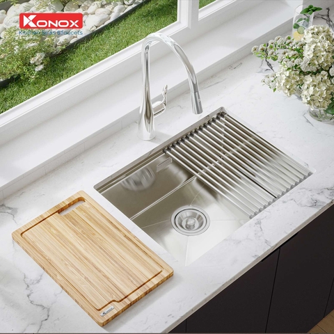 Chậu rửa bát Konox KN6046SU - Workstation Sink