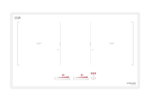 Bếp Từ Kocher DIB4-888W - Kính Kera Pháp trắng sang, nhập khẩu Đức
