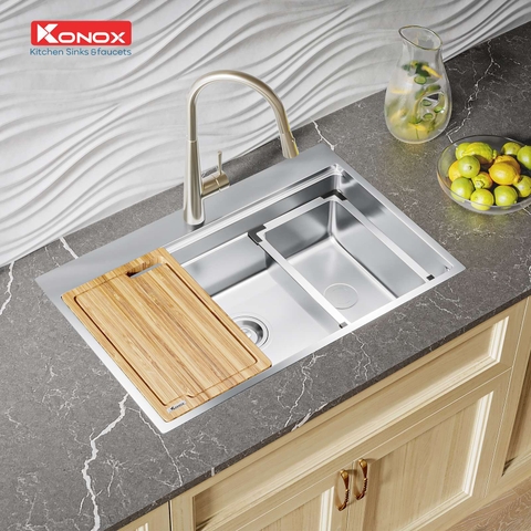 Chậu rửa bát Konox KN7650TS