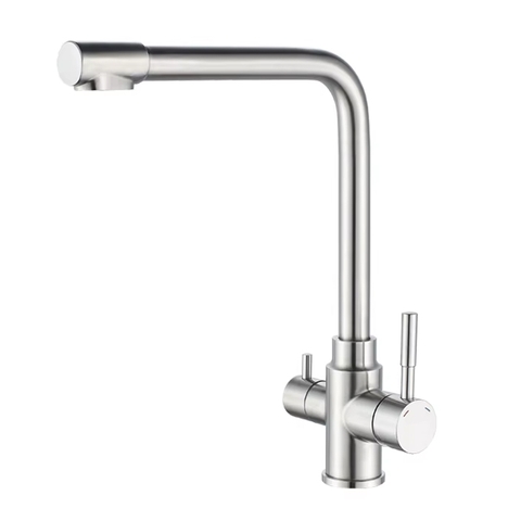 Vòi rửa bát 3 đường nước Inox 304 FS – 04SS