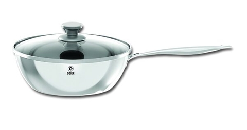 Chảo xào 26cm nguyên khối cao cấp OGIER GPX26