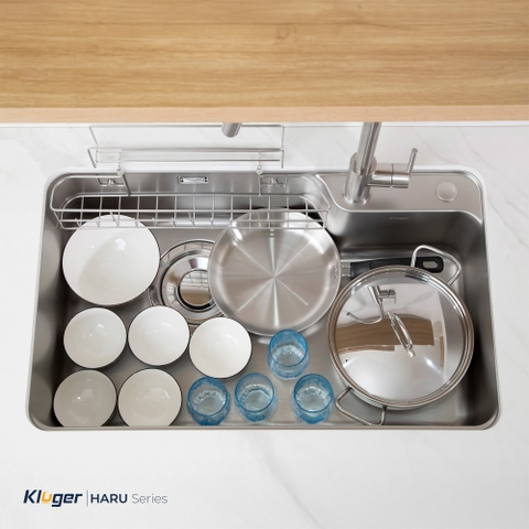 Chậu rửa bát 1 hố Kluger KH8050FS Ulti