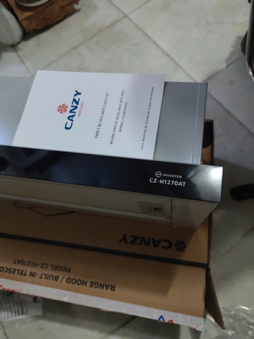 Máy Hút Mùi Âm Tủ Canzy CZ H1270AT - 950m3/h Inverter