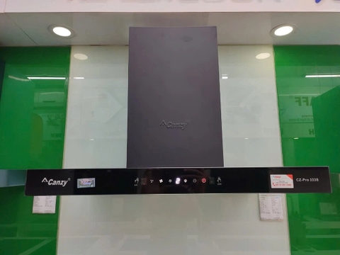 Máy hút mùi Canzy CZ-PRO333SG | Chữ T Inox đen