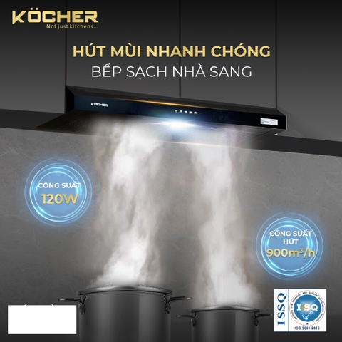 Hút Mùi Cổ Điển Kocher Âm Tủ - Hàng công nghệ cao - Giá rẻ tối ưu