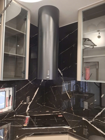 Máy Hút Mùi Đảo KAFF KF-IS380CRB - Cảm biến khói nhiệt