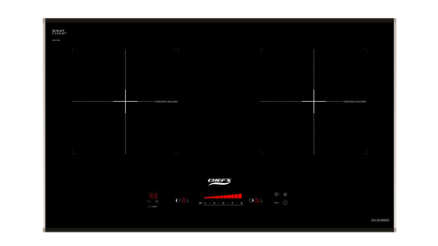 Bếp từ đôi Chef's EH-DIH866G - Hàng chính hãng Tây Ban Nha