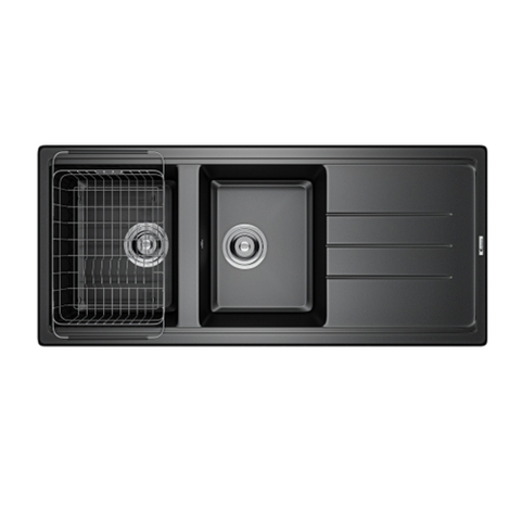 Chậu rửa bát đá Konox Phoenix 1160 Black