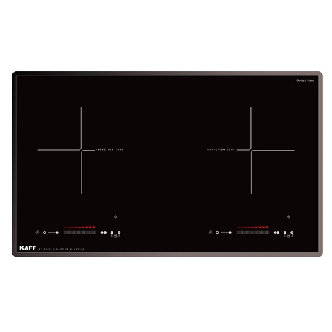 Bếp Từ Đôi KAFF KF-308II - Nhập Khẩu Malaysia, Đầu Đốt E.G.O Đức