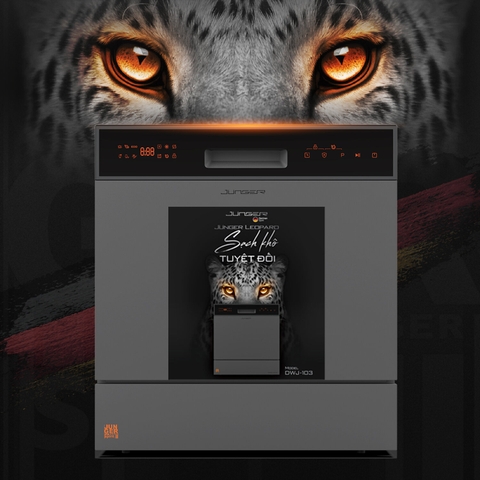 Máy rửa bát Junger DWJ-103 13 bộ - AI công nghệ mới thông minh