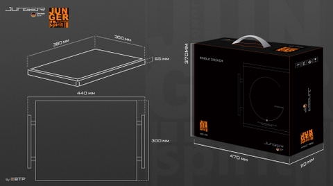 Bếp Hồng Ngoại Đơn Junger JG ASC-86 - 2200W Gia Nhiệt Siêu Tốc