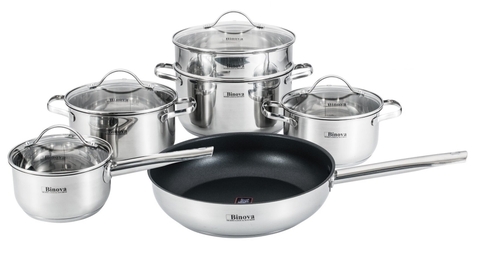 Bộ Nồi Chảo Binova BL-S600 Inox 304