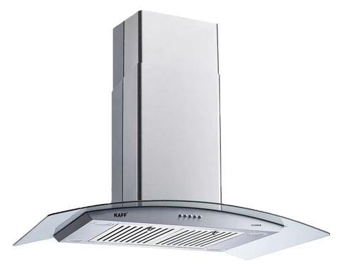 Máy Hút Mùi Đảo KAFF KF-IS90GH kính cong 90cm