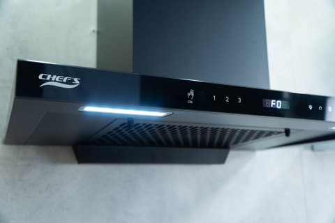 Máy hút mùi Chefs EH-R105E7G – Công suất 1100m3/h, Tự làm sạch