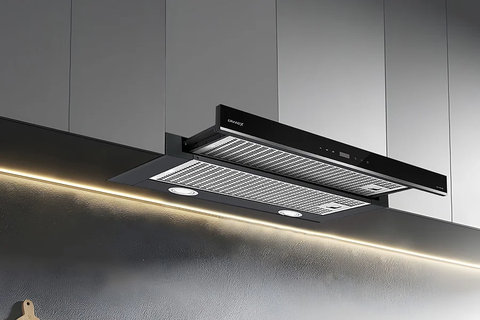 Hút mùi âm tủ GrandX GX H60F58B (600mm) - 950m³/h - Hút sạch êm ái