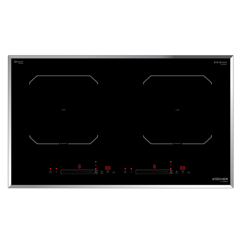 Bếp từ đôi KOCHER DI-608SE - Nhập khẩu Malaysia - Inverter tiết kiệm điện