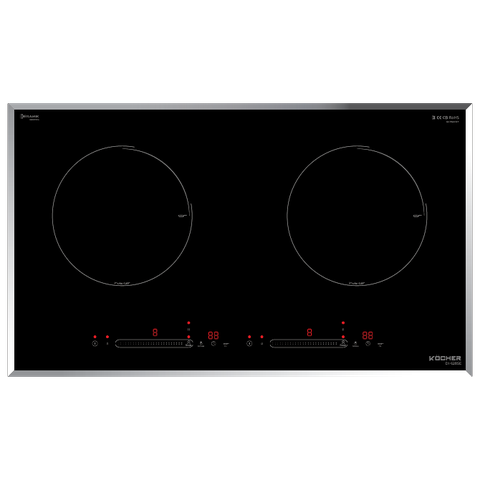 Bếp từ đôi KOCHER DI-628SE - Nhập khẩu Malaysia - Linh kiện Siemens