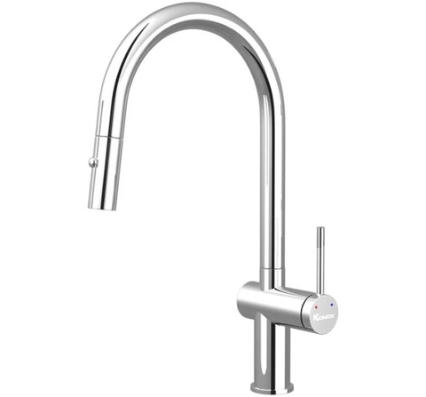 Vòi rửa bát Konox Comfor Chrome - Đường cong trang nhã