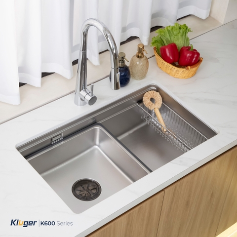 Chậu rửa bát Kluger KG7644FS Plus – Linen cao cấp