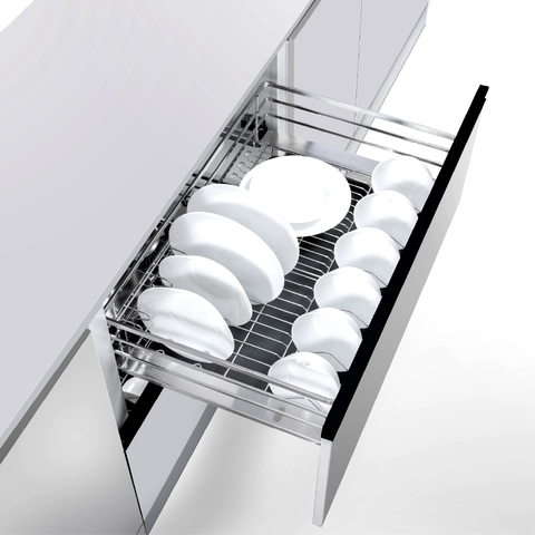 Giá Bát Đĩa Nan Dẹt GrandX XD.60S - Giải Pháp Lưu Trữ Gọn Gàng Cho Tủ Bếp Dưới 600mm