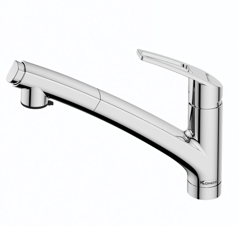 Vòi rửa bát Konox Kira Chrome - Phong cách Nhật