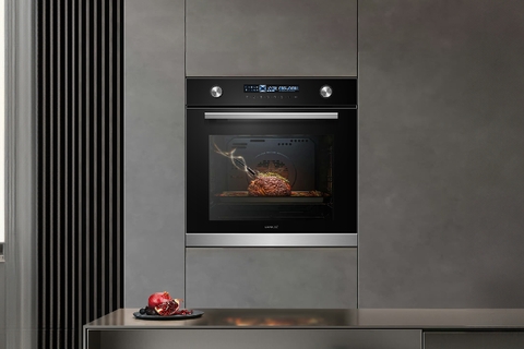 Lò nướng âm tủ GrandX GX75V9 - 75L, Công nghệ Fast Heat 300°C