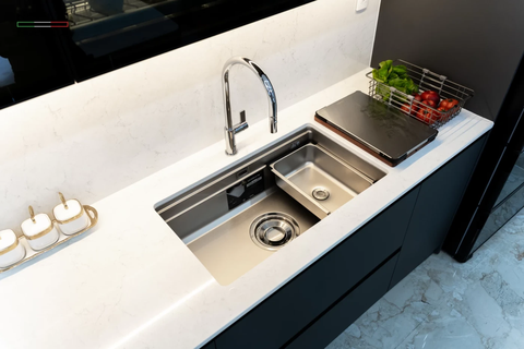 Vòi rửa bát dây rút Nobili Flag NB205 - Nhập khẩu Ý 100%