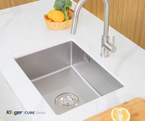 Chậu rửa bát Kluger KU6045FS Basic – Thiết kế tối giản tinh tế cho bếp nhỏ