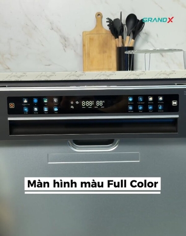 Máy rửa bát GrandX SMI8GX82 Series 8 bán âm